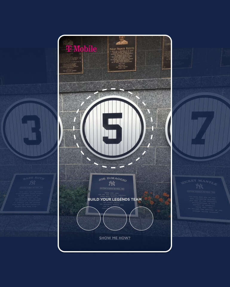 Yankees Machine Learning phone screenshot showing scanning in situ